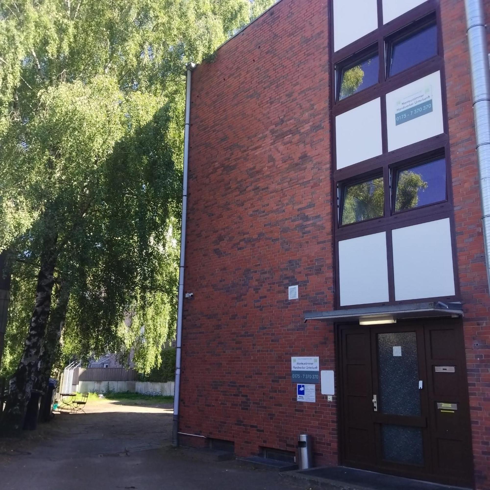 Monteurzimmer In Hamburg West Bei Hansezimmer Exterior foto